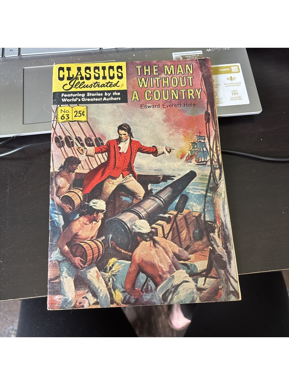 Classics Illustrated #63 Comic Book - The Man Without a Country